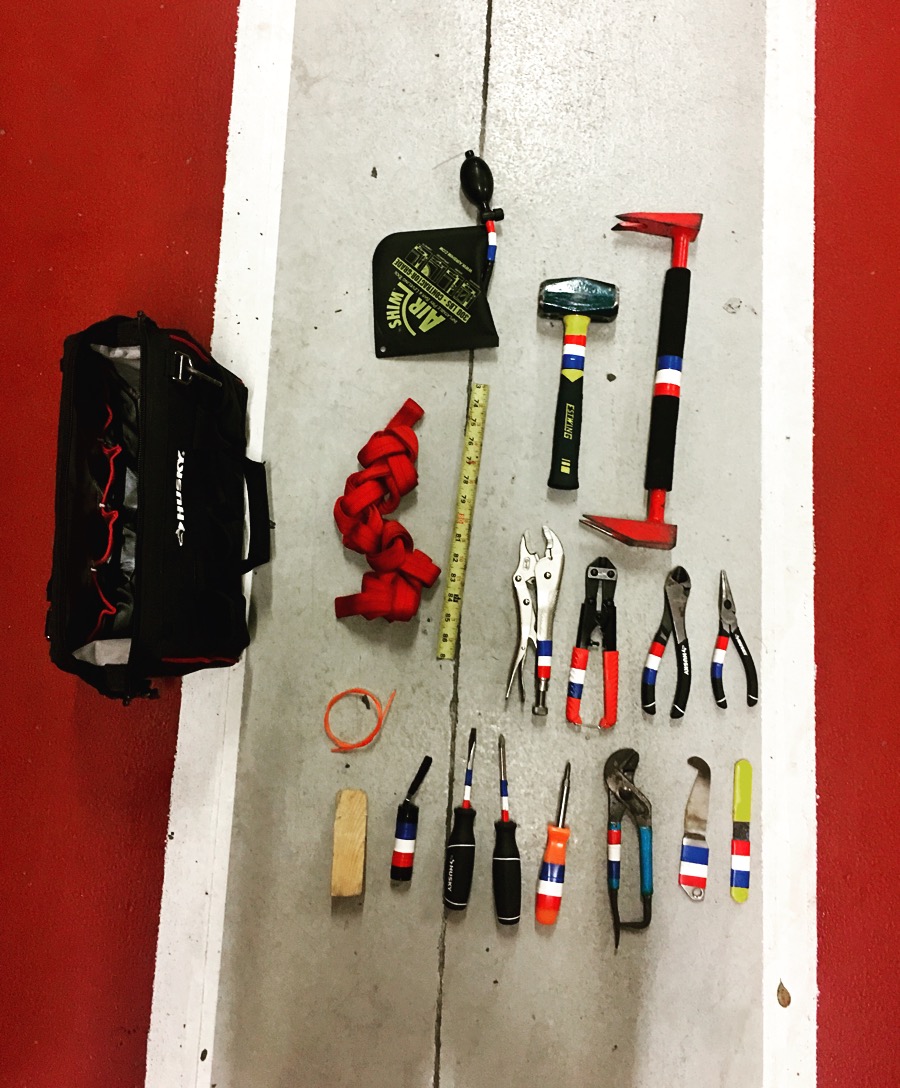 Firefighter through the lock pliers tool deals